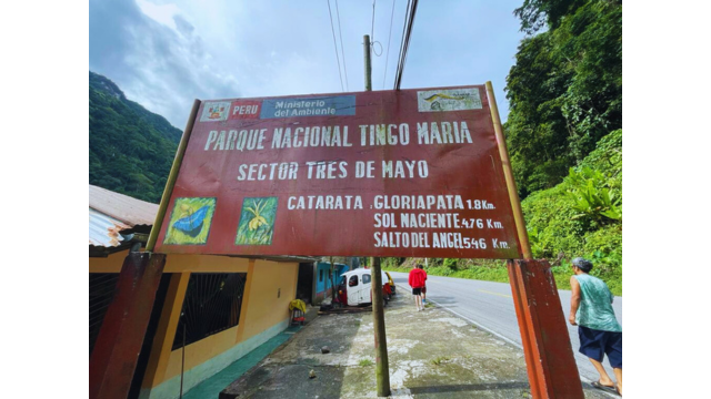 Parque Nacional Tingo Maria Sector Tres de Mayo