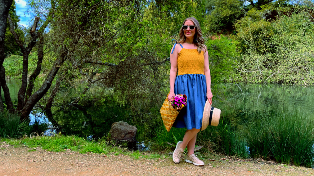 How To Make A Square-Neck Gathered Panel Dress