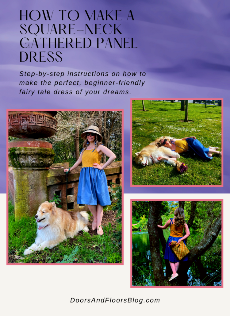 How To Make A Square-Neck Gathered Dress