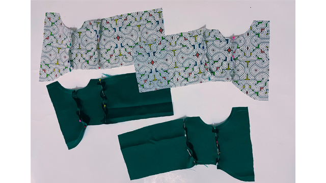 Pin Your Fabric Together And Sew