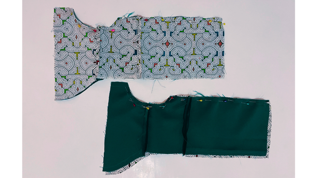 Pin Your Fabric Together And Sew