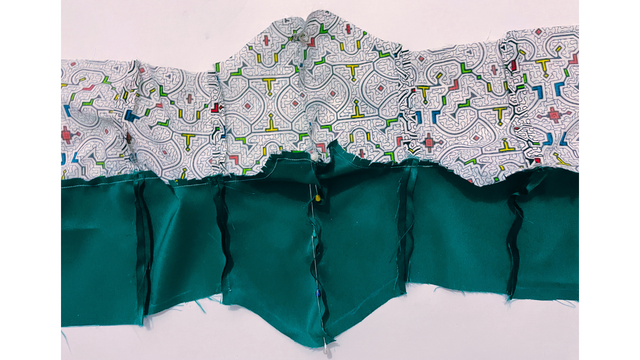 Pin Your Fabric Together And Sew