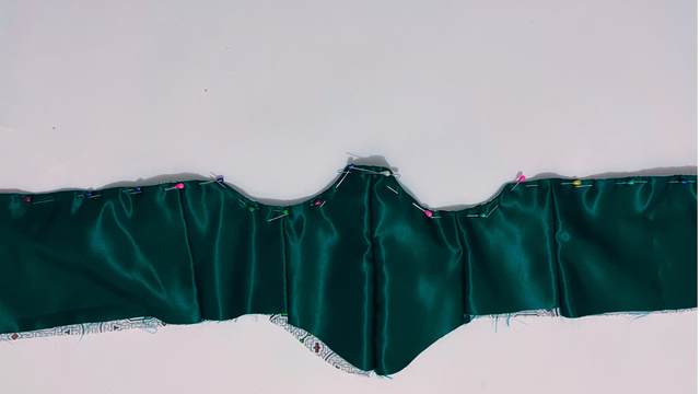 Pin Your Fabric Together And Sew