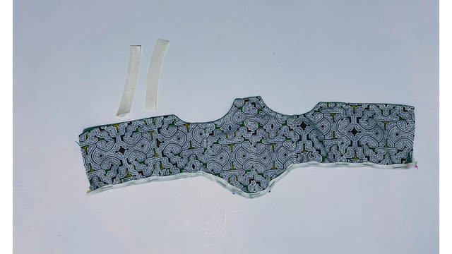 Attaching The Bias Tape