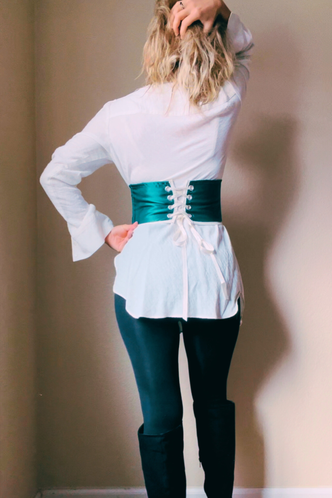 How To Make Your Own Reversible Corset Belt