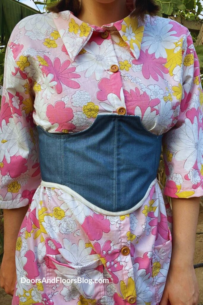 How To Make A Reversible Corset Belt