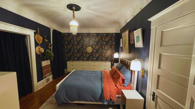 Waking Up Happy: How A Colorful Revamp Banished Bedroom Blandness