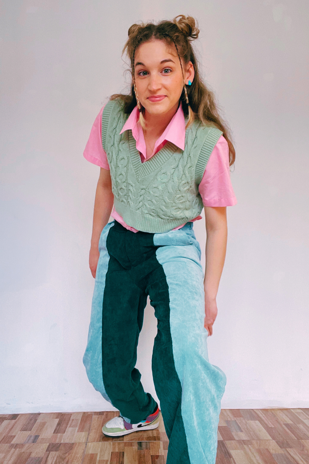 STATEMENT CLOTHING | ﻿REGULAR FIT PLEATED PANTS PA-200A-PEACH