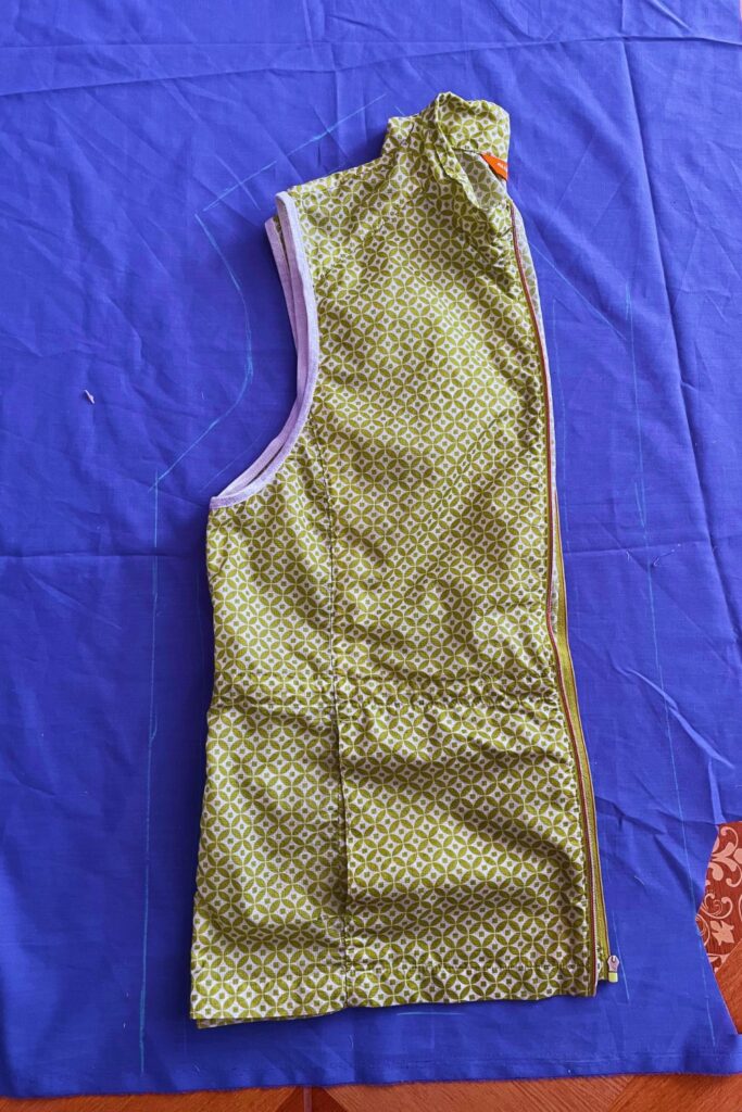 Cut Out Your Pattern Pieces For Your Reversible Vest