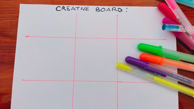 Building A Creative Board For The New Year