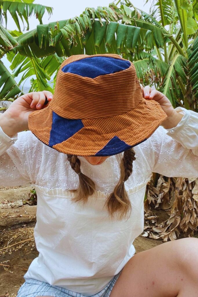 DIY Scrap Fabric Bucket Hats