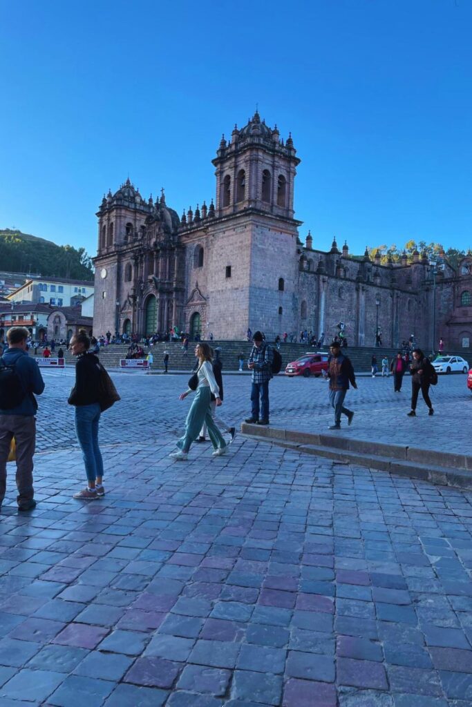 A local Cathedral in Cusco, Peru