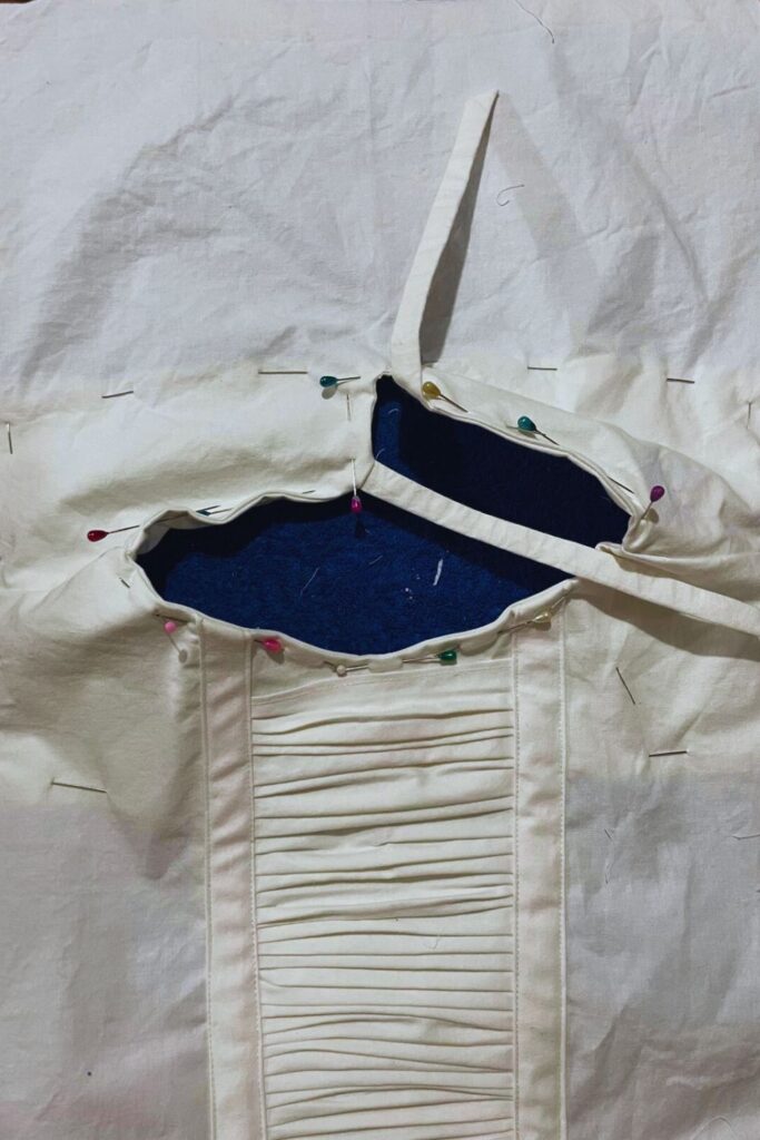 Sewing Your Scrap Fabric Blouse