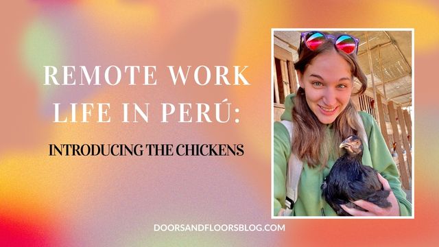 Remote Work Life in Perú: Introducing The Chickens