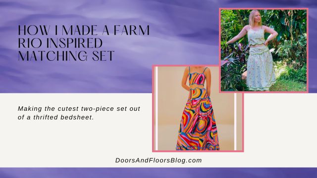 How I Made A Farm Rio Inspired Matching Set