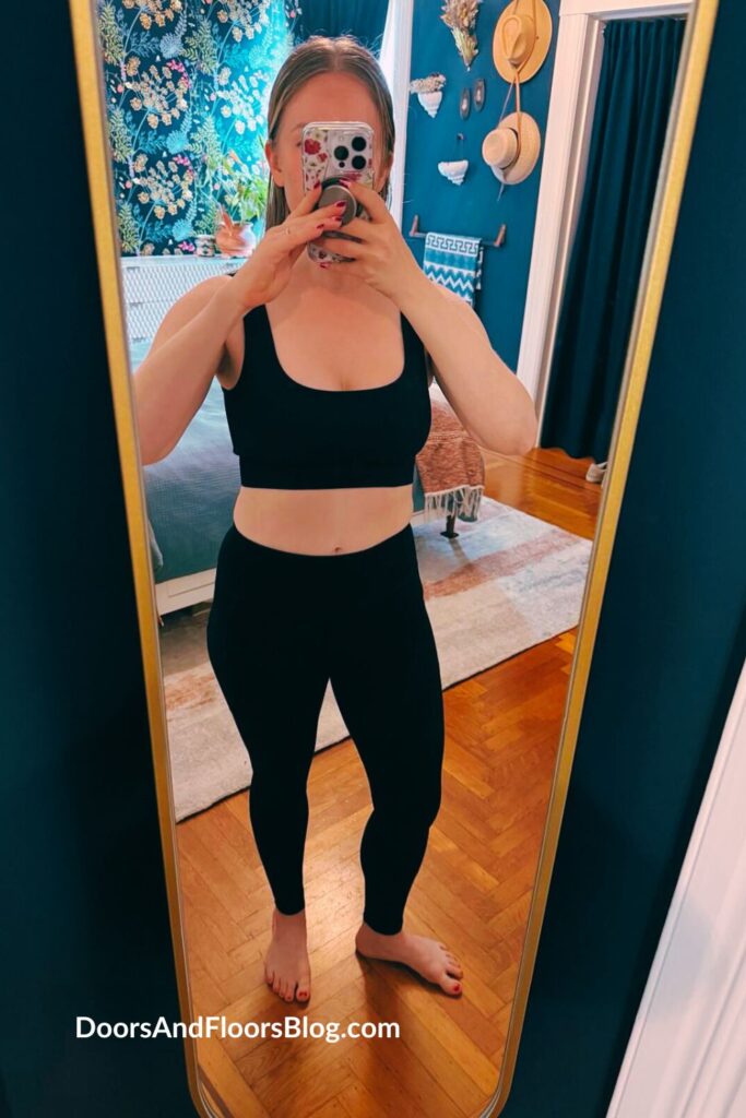 Namarie Natural Fiber Leggings And Bra